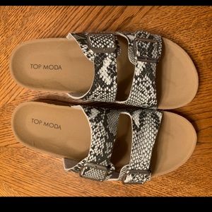 New snake print Shoes